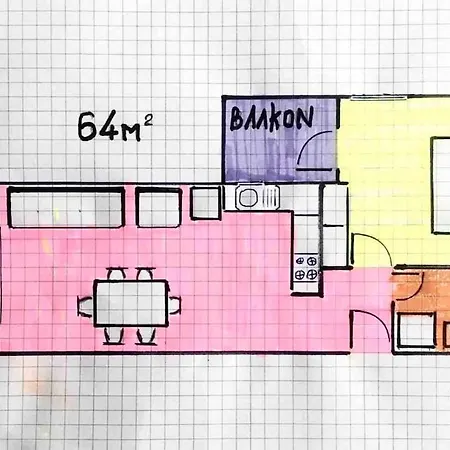 Apartment In The Center Sarande